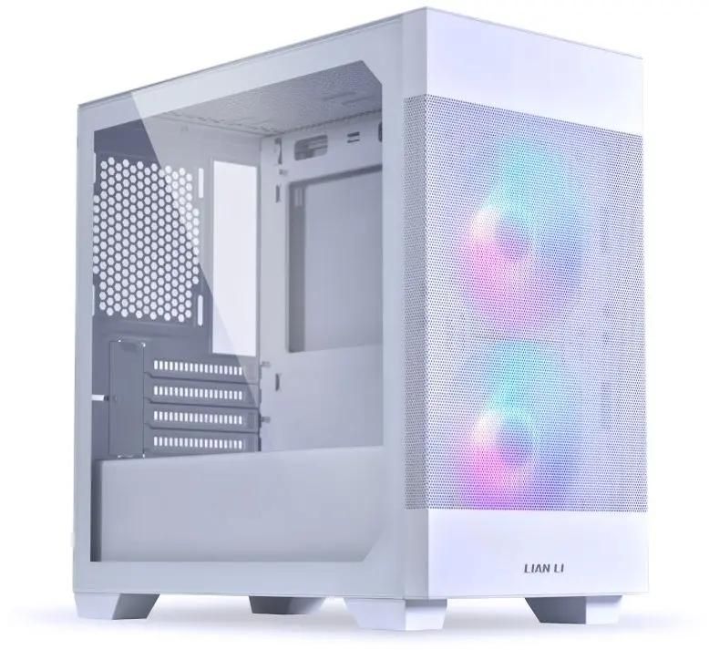 Корпус mATX Lian Li Lancool 205M Mesh, Midi-Tower, без БП,  белый [g99.oe744ms.10]